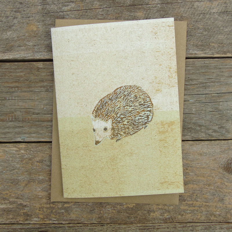 SP33 speckled hedgehog card web