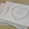 heart wedding invites web