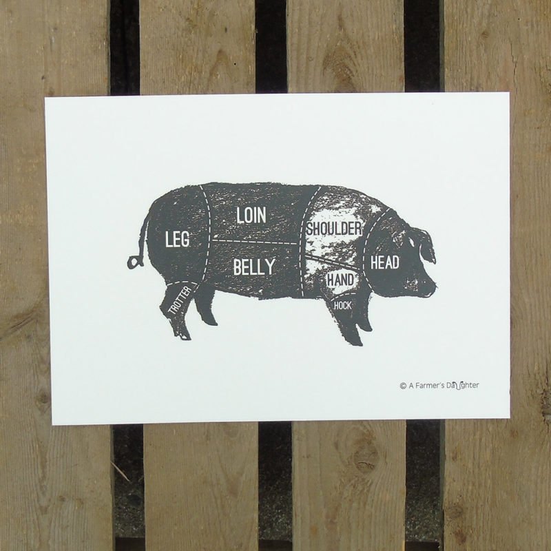 pork print a4