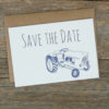 tractor save the dates