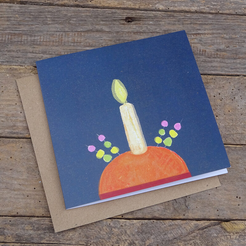 christingle card single